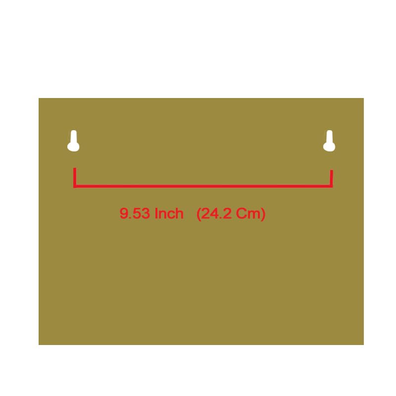 NACH Wall Mount Mailboxes for Outside, 12.5 x 5 x 10 inch Antique Brass Wall Mailboxes for Outside, Waterproof Mailboxes for Outside - Envelope Mailbox