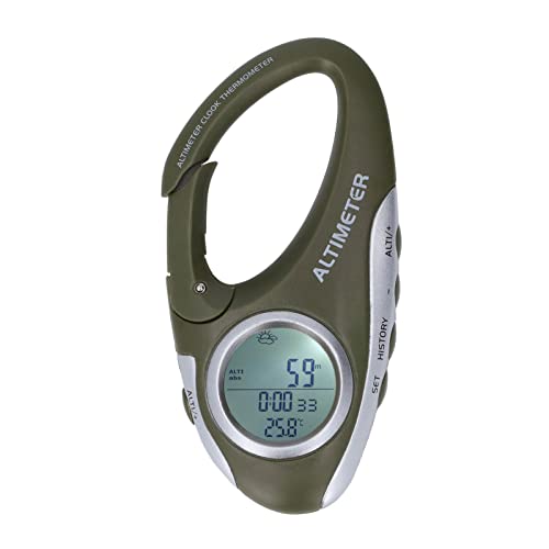 Digital Altimeter Barometer with Backlight Display - Outdoor Tool