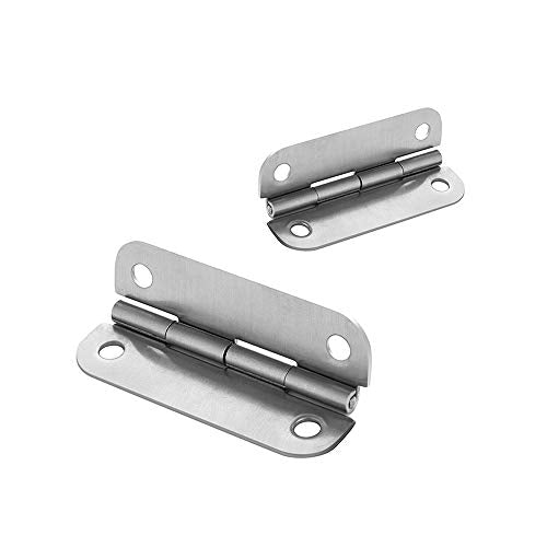 316 Stainless Steel Cooler Hinges - 2 Pack Replacement for Igloo Ice Chests