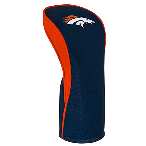 Denver Broncos NFL Driver Headcover - Durable Synthetic Leather