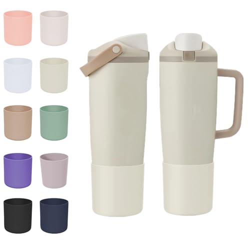 Silicone Protective Boot for 30oz & 40oz Water Bottles - Lightly Toasted