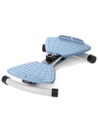 Karimonox Blue Waist Twister Machine with Digital Counter, Supports 300 lbs, Noiseless & Portable