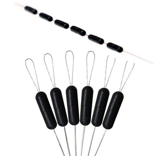 Fishing Rubber Bobbers Beads Stoppers - 60pcs Set