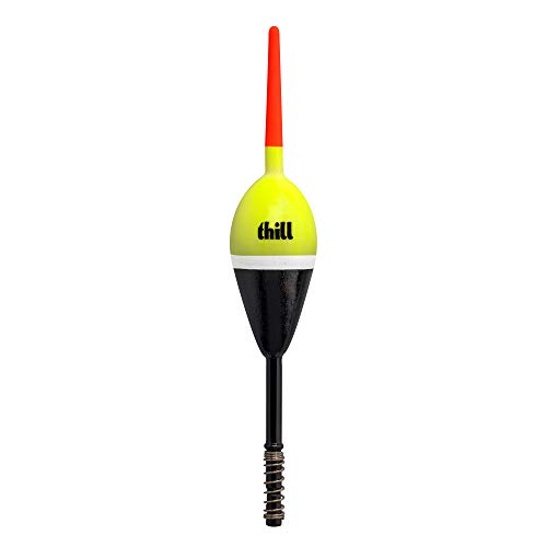 Weighted Balsa Wood Fishing Float - Night 'N Day Glow Bobber, 2 Pack