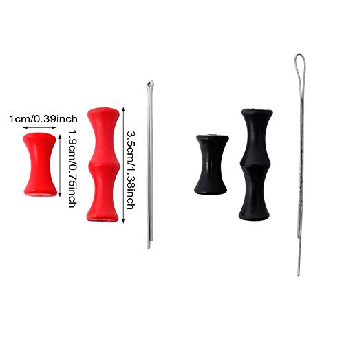 Bowstring Finger Savers - 4 Sets Silicone Protectors for Archery