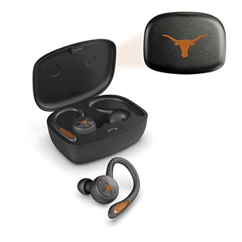 True Wireless Earbuds with Charging Case - Texas Longhorns
