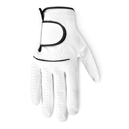 Premium Golf Gloves for Left-Handed Men - Medium/Large, 1-Pack