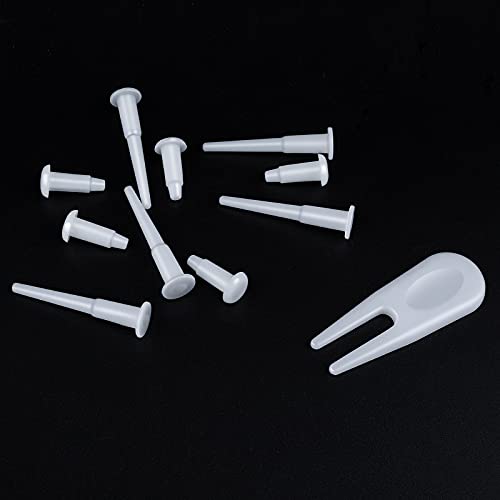 Yoga Ball Plug Replacement Kit - 5 Air Stoppers and 1 Plug Remover Tool
