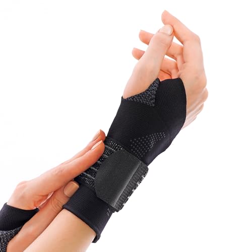 Adjustable Wrist Support Brace - Compression Sleeve, Large