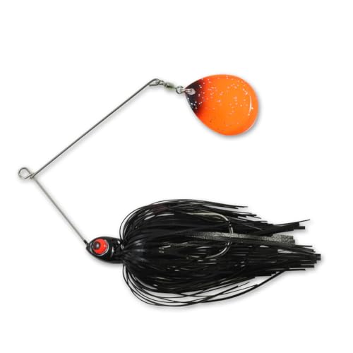 Reed Runner Single Spin Spinner Bait - Blackbird 1/2 Oz - 15 Colors
