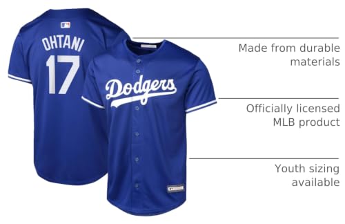 Shohei Ohtani Los Angeles Dodgers Kids 8-20 Blue Jersey