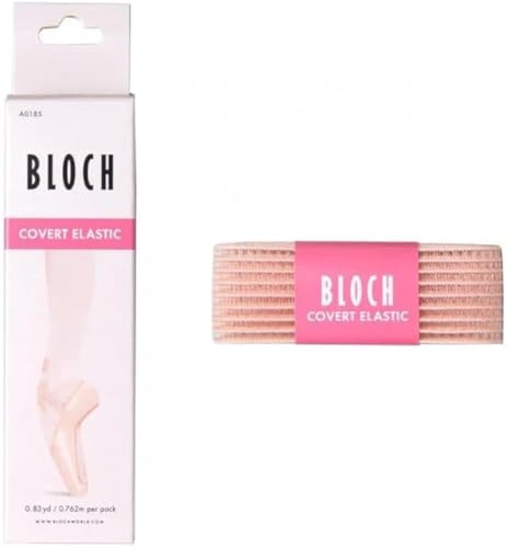 Bloch Dance A0185 Covert Elastic Ballet/Pointe Shoe Elastic, Pink,