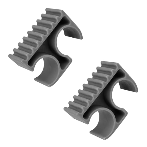 Bimini Top Pole Clips - 7/8-Inch Boat Support Clips (2 Pack)