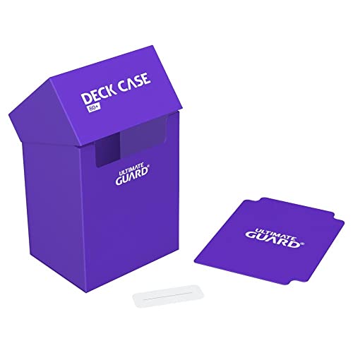 Deck Box for 80 Cards - Purple Medium Storage Case