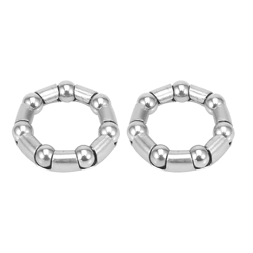 Bicycle Ball Bearings - 37.6mm Stainless Steel Crank Bearings (2pcs)
