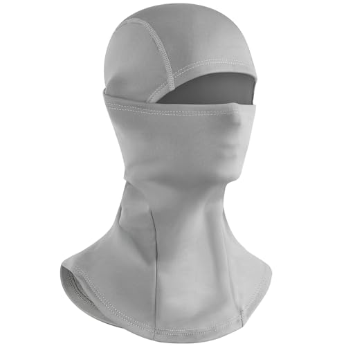 Thermal Winter Ski Mask Balaclava Full Face Mask - Pure Grey