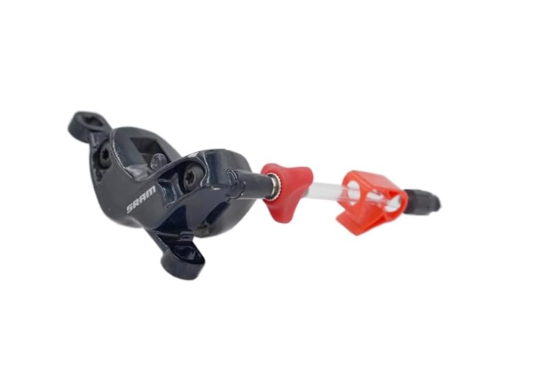 KACHAA Avid/SRAM Brake Bleed Kit with DOT 5.1 Fluid – 60 ml, Adapters Included