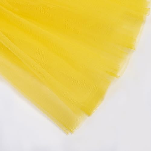 Neon Yellow Tutu Skirt for Women - One Size Tulle Costume