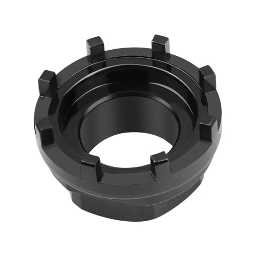 QKURT Bike Bottom Bracket Tool for SRAM Truvativ ISIS 8-Notch 8-Tooth Locks