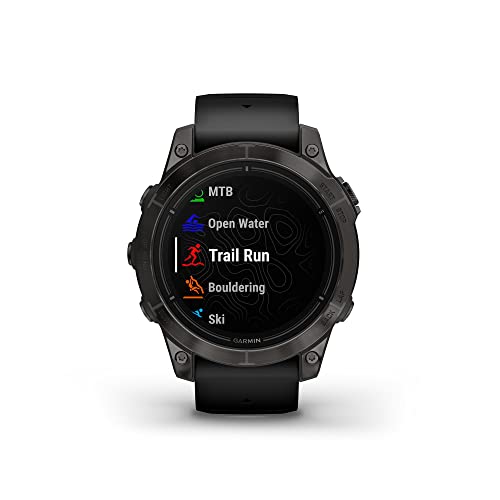 Garmin epix Pro (Gen 2) Sapphire Edition Smartwatch - 47mm Carbon Gray