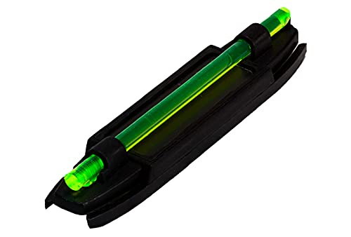 HIVIZ BirdBuster Fiber Optic Shotgun Sight Green and Red, One Size