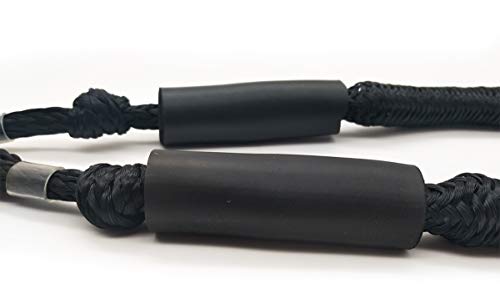 Jranter 4ft Bungee Dock Lines for Boat & Watercraft Mooring - Shock Cord Rope, 2150 lbs Strength