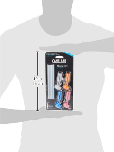 Eddy+ Kids Bite Valves & Straws Replacement Set - 4 Pack