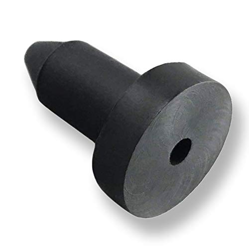 Kayak Drain Plugs - 4 Pack Neoprene Stoppers - Black