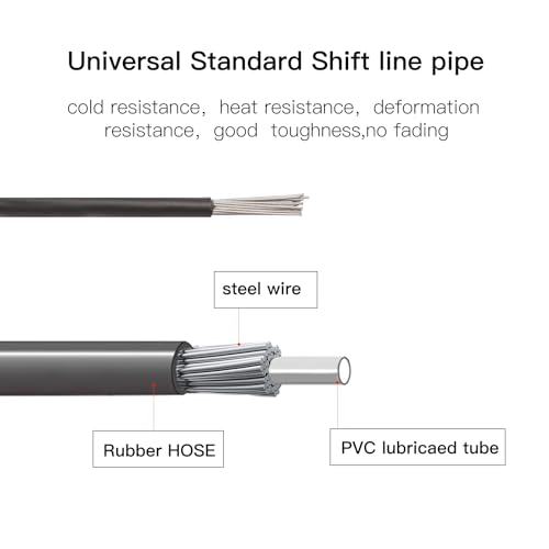 4mm x 3 Meters Bicycle Shift Cable Housing with 12 End Caps