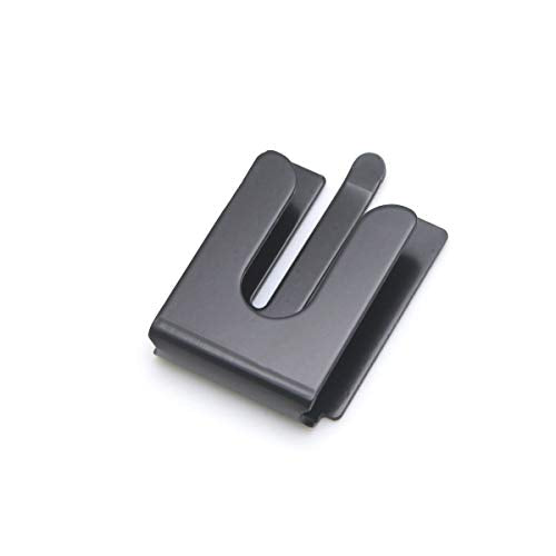 Metal Mobile Microphone Holder Clip - 2 Pack for Radios