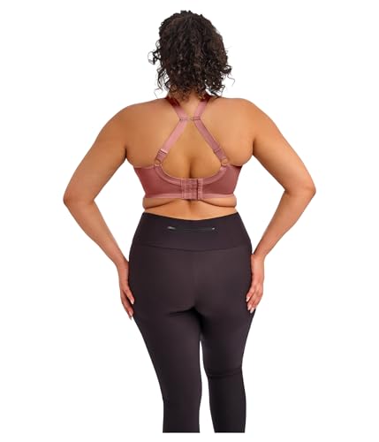 Elomi Women's Energise Sports Bra Rosewood 42H Underwire Activewear