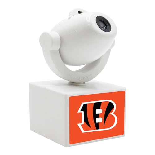 Cincinnati Bengals LED Mini Spotlight Projector - Portable & Rechargeable