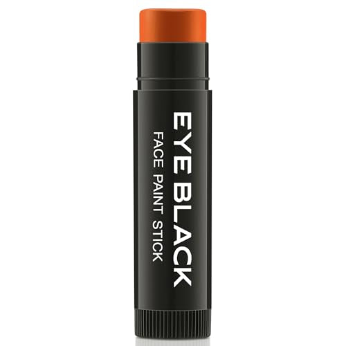Anti-Glare Eye Black Sports Grease Stick - Waterproof Face Paint for Athletes