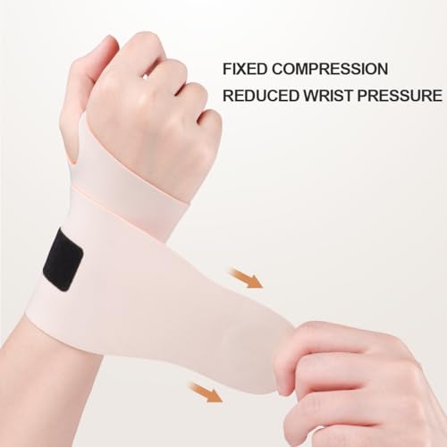 Wrist Brace for Carpal Tunnel Relief - Ultra Thin Elastic - Black