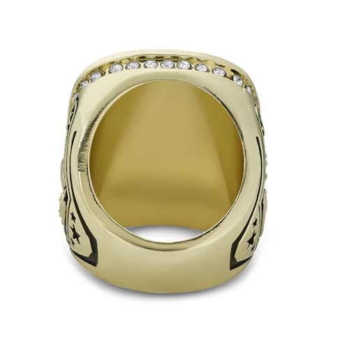 MVP Championship Trophy Ring Award with Display Chain & Stand