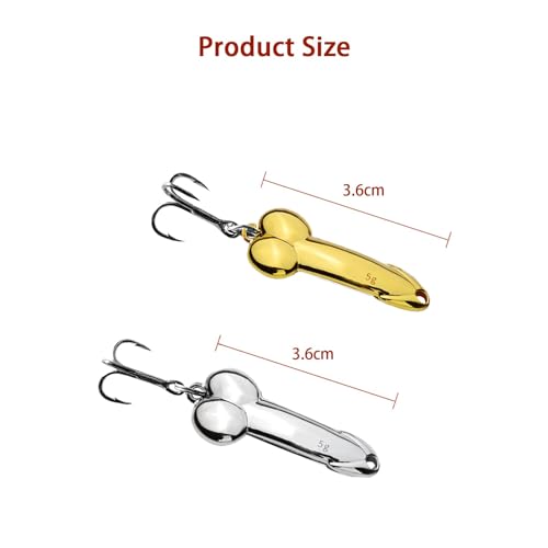 4-Piece Funny Fishing Lure Set - Zinc Alloy Top Water Bass Baits