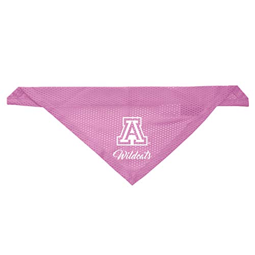 Arizona Wildcats Pink Pet Bandana - Large/XL Mesh Jersey