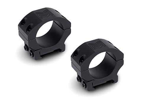 Precision Picatinny Scope Rings - 1 Inch Diameter, 0.80 Inch Height