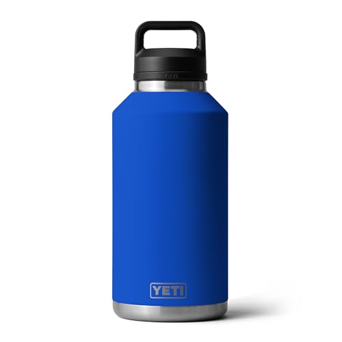 YETI Rambler 64 oz Water Bottle with Chug Cap - Royal Blue, Insulated Stainless Steel
