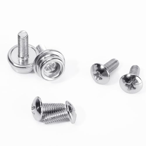 Football Helmet Repair Kit - 6 Stainless Steel Screws for Sports