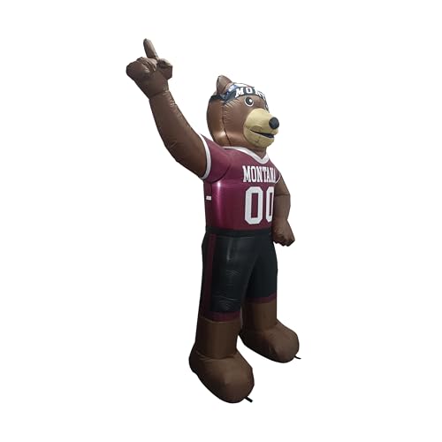7FT Inflatable Montana Grizzlies Mascot - LED Yard Decoration