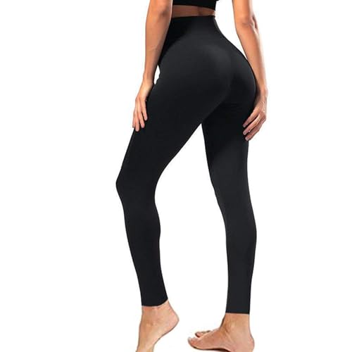 High-Waisted Leggings with Pockets for Women - 3 Pack, 26 Inch