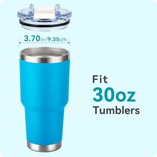 30oz Replacement Lid with Lock for YETI Tumblers - White