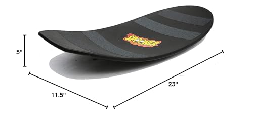 Spooner Boards Freestyle - Black, 25.5"L x 11.25"W