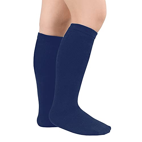 Youth Knee High Baseball & Soccer Socks - Medium Navy Blue