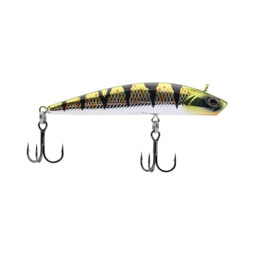 Finisher Fishing Hard Bait - Chrome Perch, 2.75 in, 1/2 oz