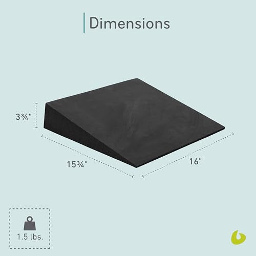 Large Foam Wedge for Pilates - Portable Exercise Support