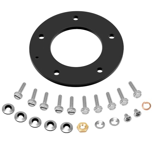 Marine Fuel Sender Gasket Kit for Moeller 035728-10 - Waterproof Seal, 5-Hole Replacement