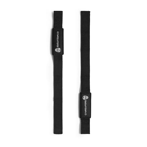 Durable Cotton Lifting Wrist Straps with Neoprene Padding - 18"