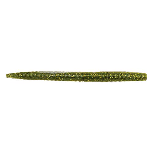 Soft Plastic Stick Worm - Berkley PowerBait The General - Baby Bass 5.25" (8 Count)